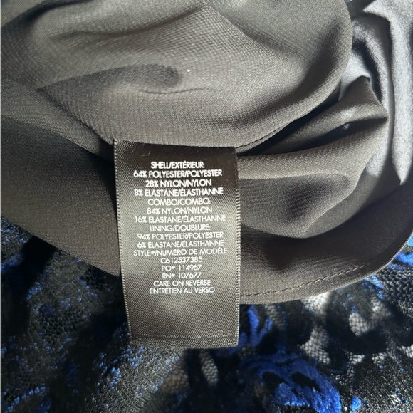 Alice + Olivia Blue Lace Maxi Dress - Picture 9 of 14